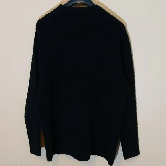 Joe Fresh| NWT Black Crew Neck Sweater Some Recycled Materials - Picture 2 of 13